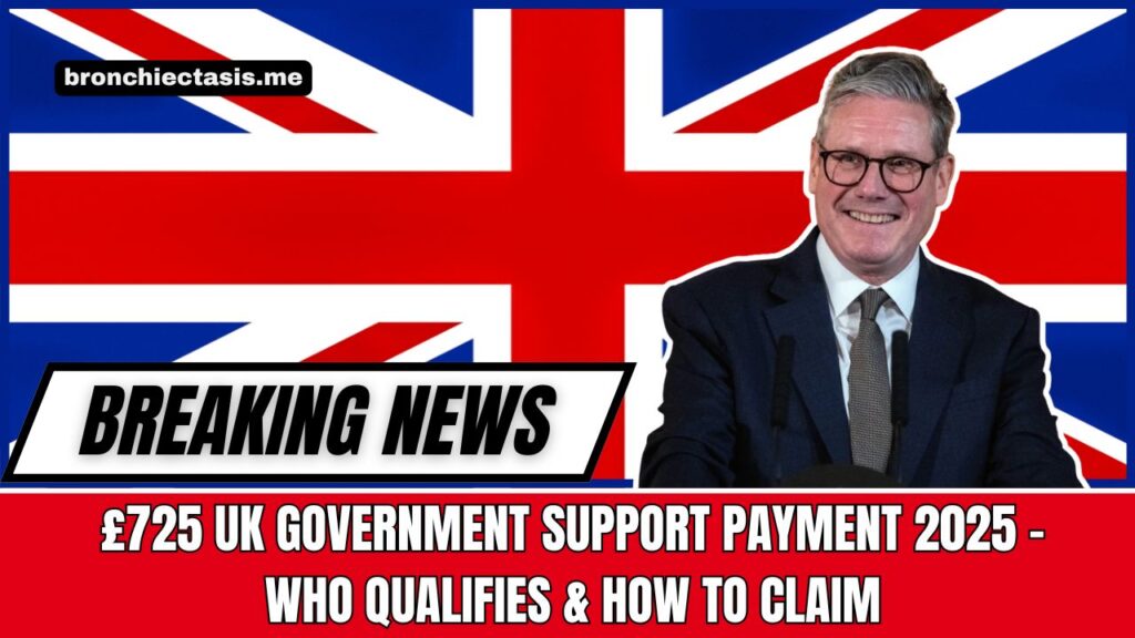 £725 UK Government Support Payment 2025 – Who Qualifies & How To Claim