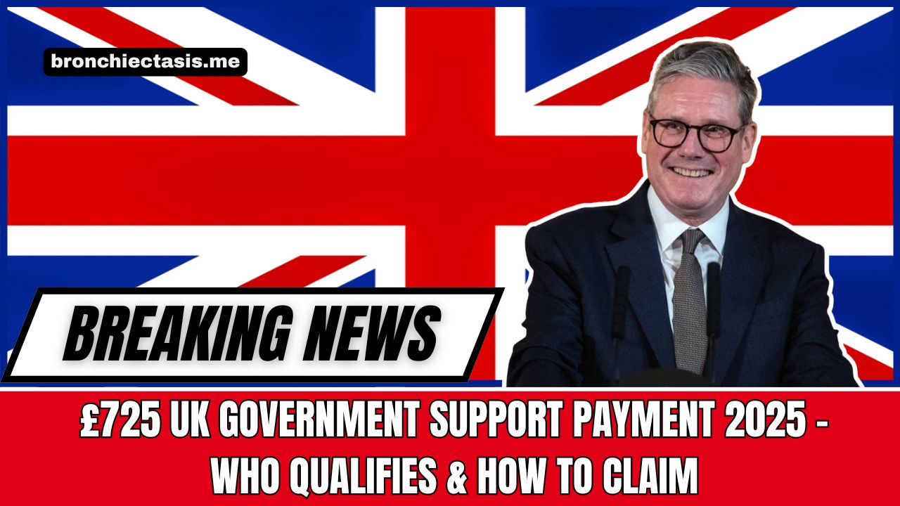 £725 UK Government Support Payment 2025 – Who Qualifies & How To Claim