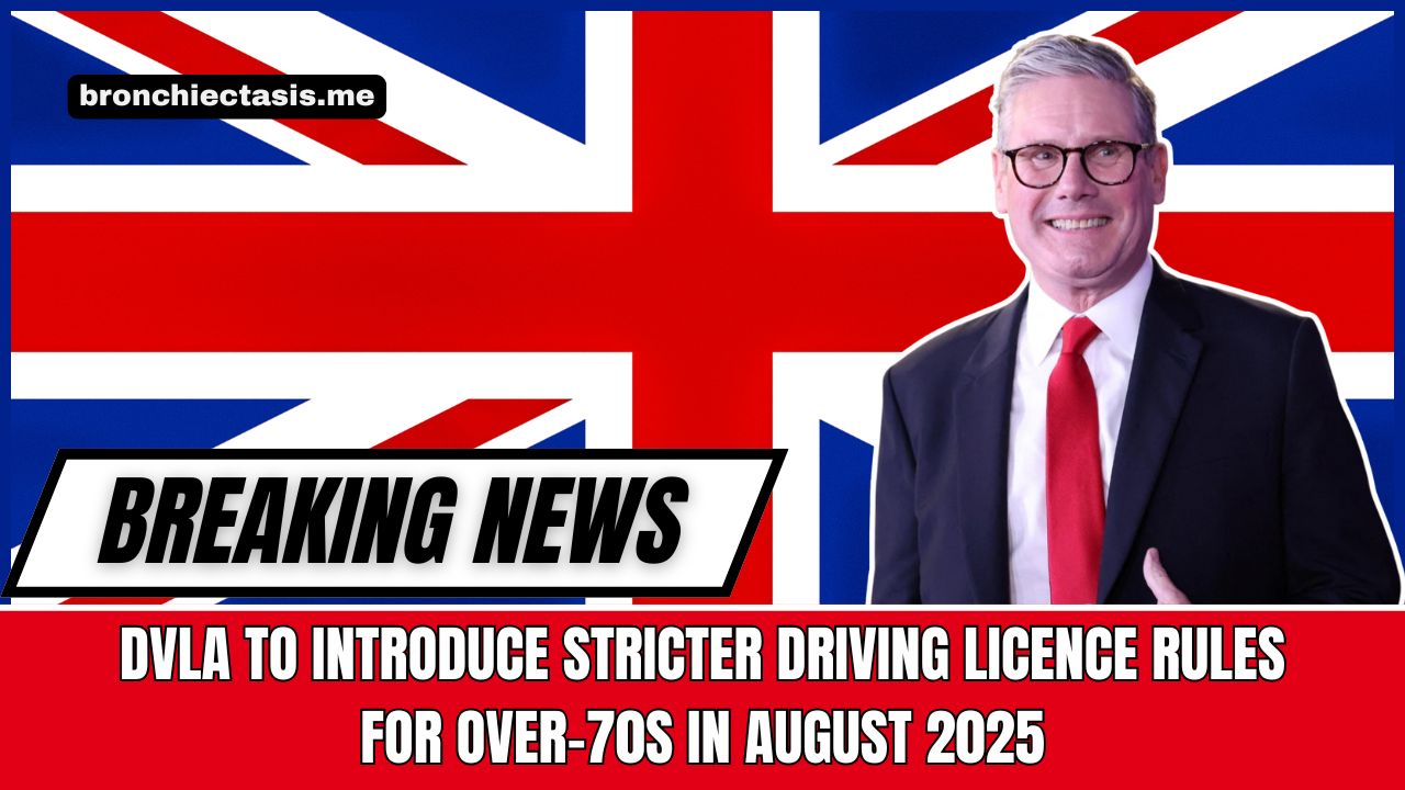 DVLA To Introduce Stricter Driving Licence Rules For Over-70s In August 2025