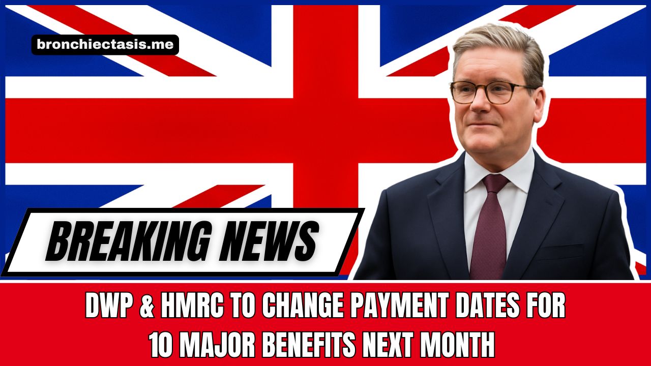 DWP & HMRC To Change Payment Dates For 10 Major Benefits Next Month – See The Full List