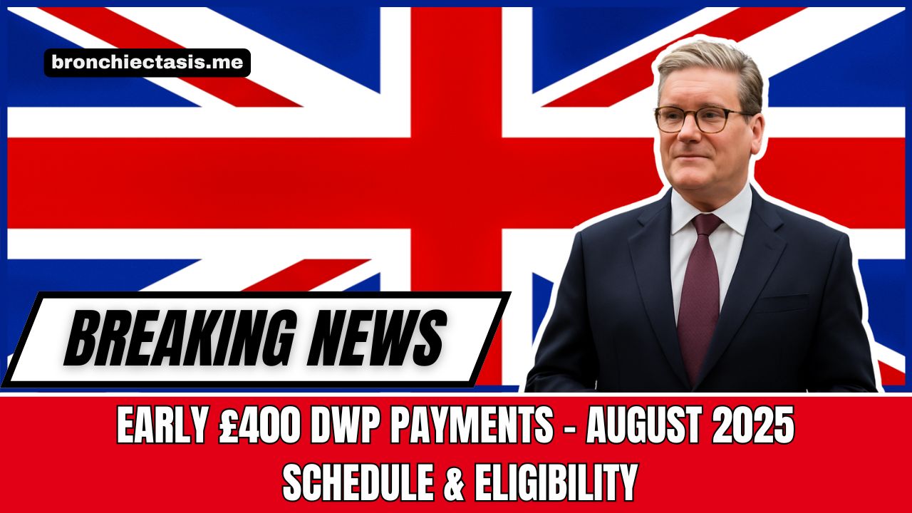 Early £400 DWP Payments – Full August 2025 Schedule & Eligibility Explained