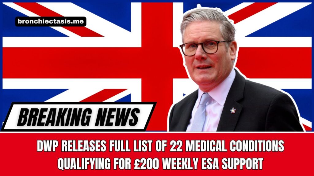DWP Releases Full List of 22 Medical Conditions Qualifying For £200 Weekly ESA Support