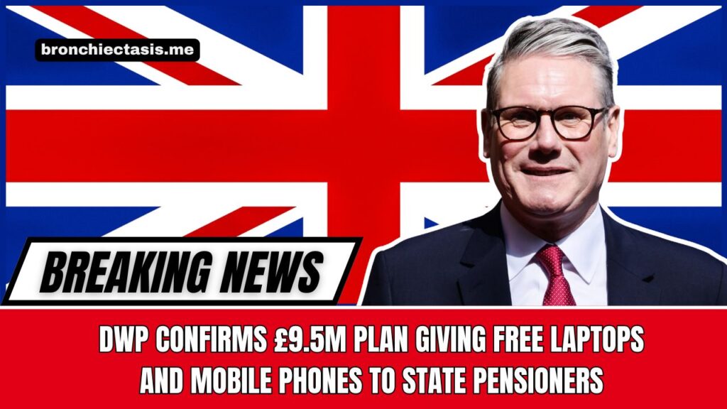 DWP Confirms £9.5m Plan Giving Free Laptops And Mobile Phones To State Pensioners