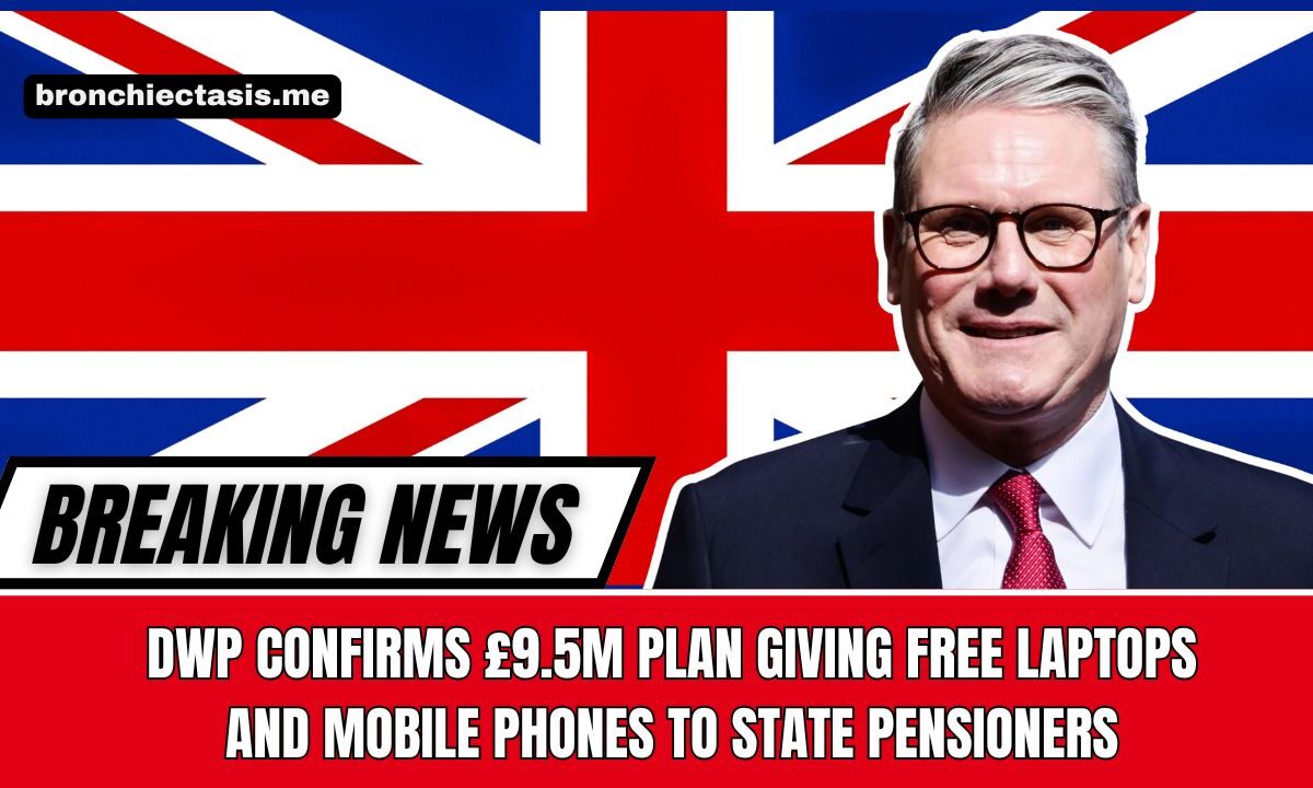 DWP Confirms £9.5m Plan Giving Free Laptops And Mobile Phones To State Pensioners