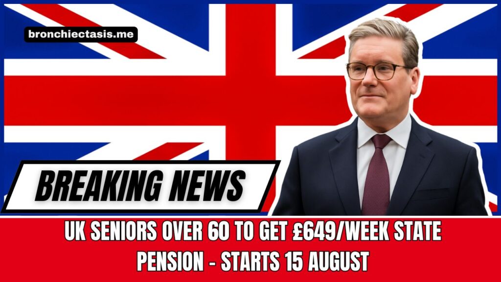 UK Seniors Over 60 To Get £649/Week State Pension – Starts 15 August