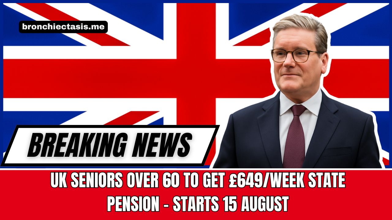 UK Seniors Over 60 To Get £649/Week State Pension – Starts 15 August