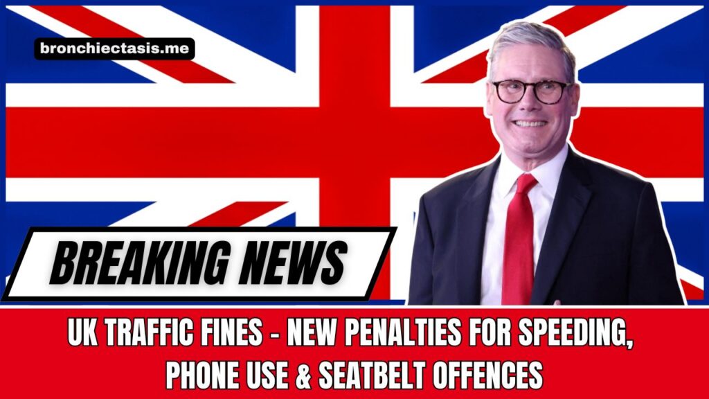 UK Traffic Fines Increase In 2025 – New Penalties For Speeding, Phone Use & Seatbelt Offences